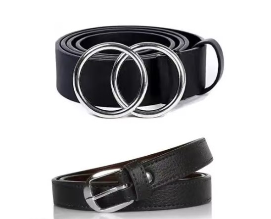 Black Leather Belt